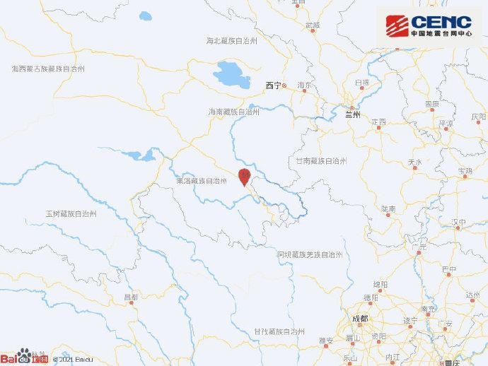 圖片來源：國(guó)家地震臺(tái)網(wǎng)微博