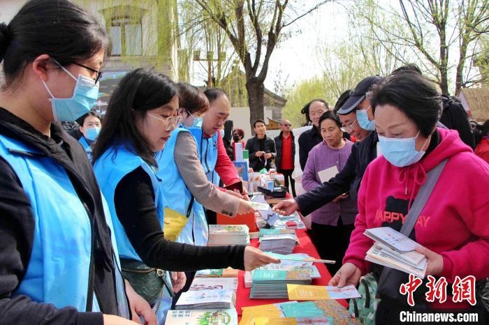 資料圖：山東省文旅廳組織文旅企業(yè)舉行文旅服務(wù)群眾相關(guān)活動?！≮w曉 攝