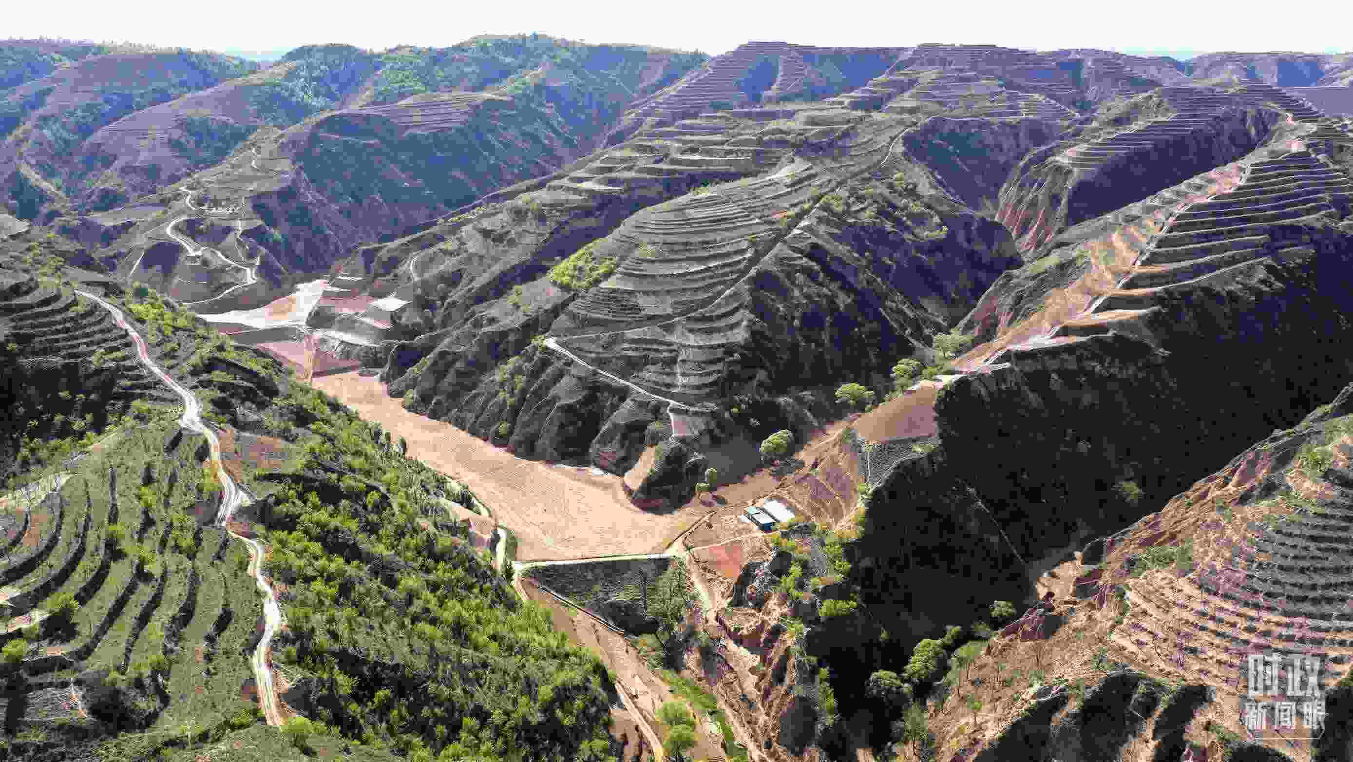 △陜西高原地貌。（圖／視覺中國）