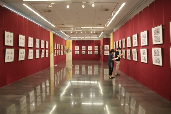 展覽現(xiàn)場。出版社供圖