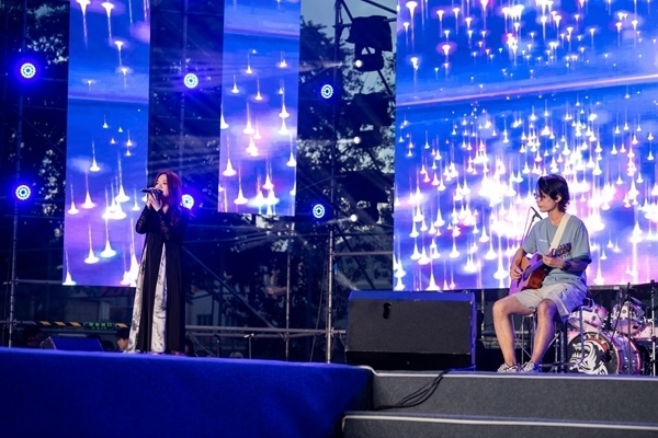 歌會(huì)現(xiàn)場。人民網(wǎng)記者 翁奇羽攝