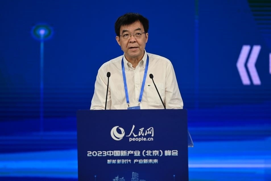 社會科學(xué)文獻(xiàn)出版社社長王利民。人民網(wǎng)記者 于凱攝