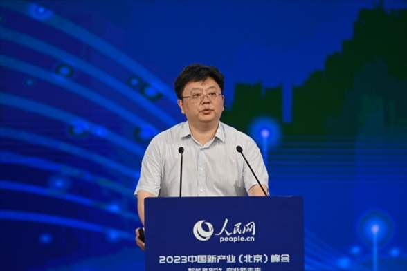 傳播內(nèi)容認知全國重點實驗室首席科學(xué)家張勇東。人民網(wǎng)記者 于凱攝