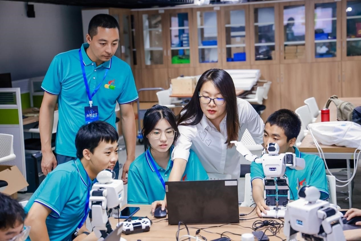 活動現(xiàn)場。北京市八一學校供圖。