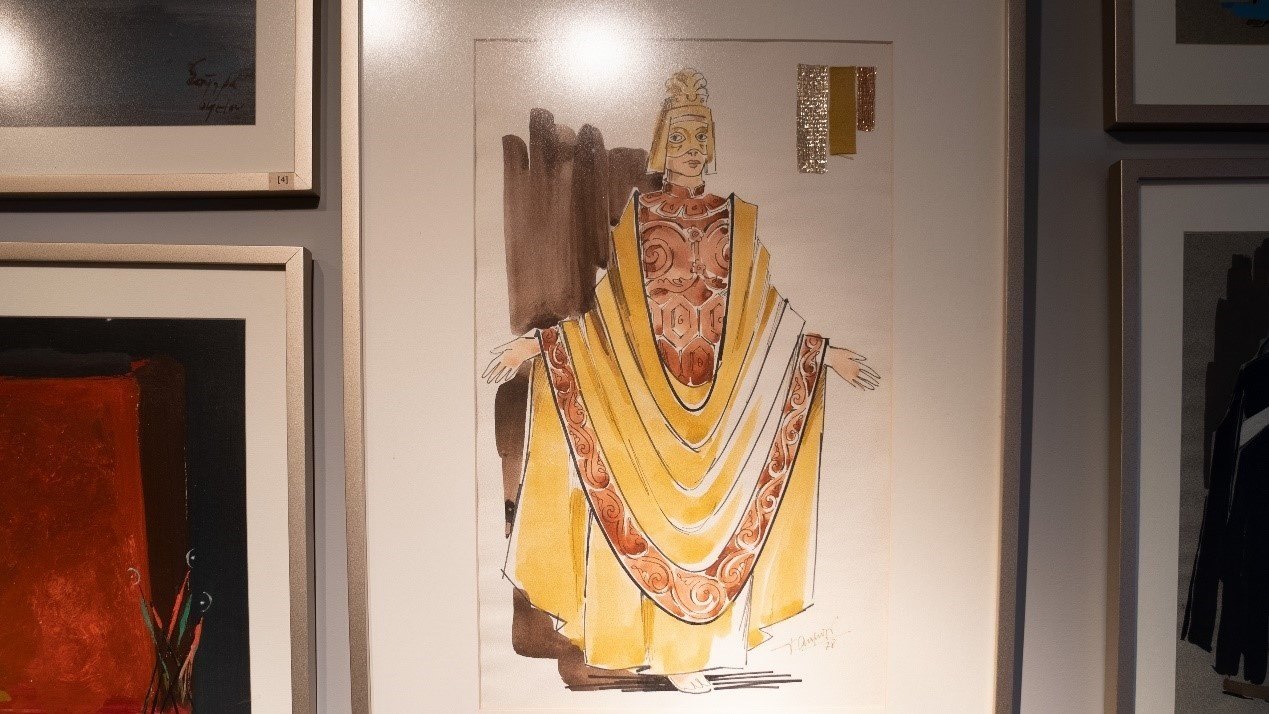 卡贊扎基斯的作品被改編成戲劇。人民網(wǎng)記者 葛泰佚攝