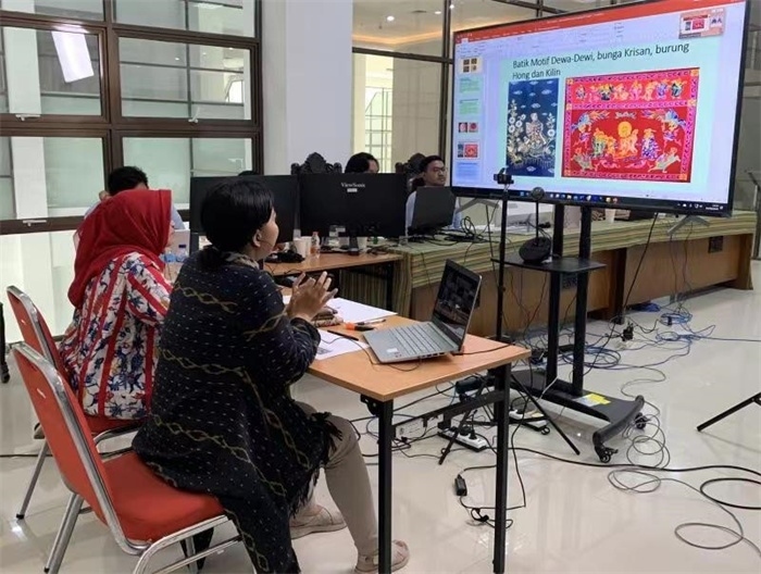 活動(dòng)現(xiàn)場(chǎng)。供圖：印尼三一一大學(xué)孔子學(xué)院