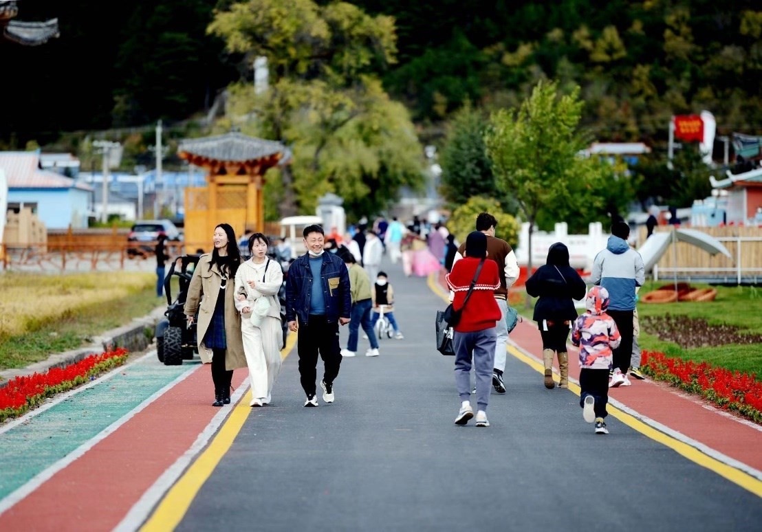 光東村干凈整潔的街區(qū)。主辦方供圖