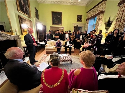 藝術(shù)節(jié)舉辦的人文交流活動(dòng)。主辦方供圖