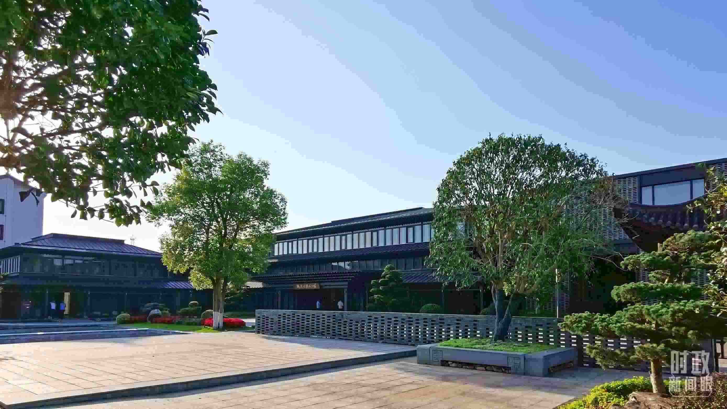 △楓橋經驗陳列館。（總臺央視記者陳漢章拍攝）