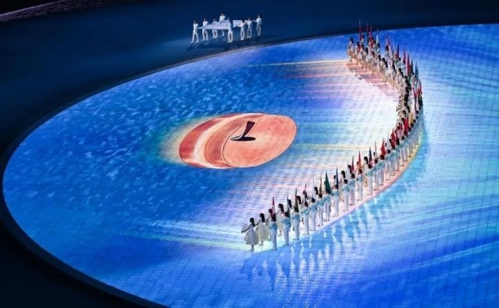 杭州第19屆亞運(yùn)會(huì)開幕式 圖源：新華社