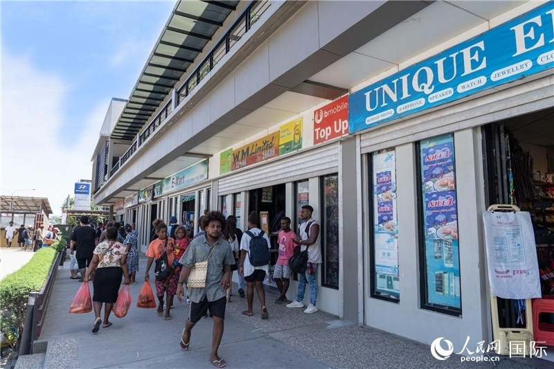 2023年9月12日，所羅門群島首都霍尼亞拉街景。人民網(wǎng) 賀吉攝