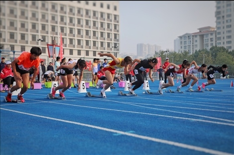 第59屆北京市中學(xué)生田徑運(yùn)動(dòng)會(huì)暨北京學(xué)生金奧運(yùn)動(dòng)隊(duì)田徑運(yùn)動(dòng)會(huì)。北京市教委供圖