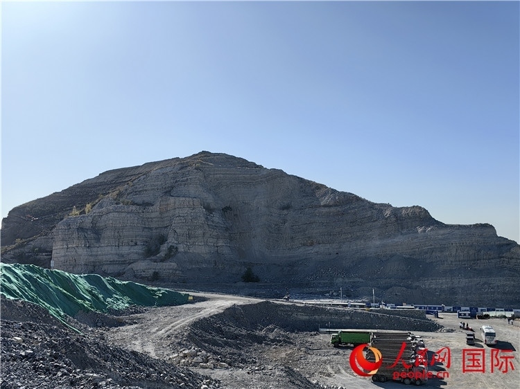 薊州礦山生態(tài)修復(fù)項目。人民網(wǎng)記者 符園園攝