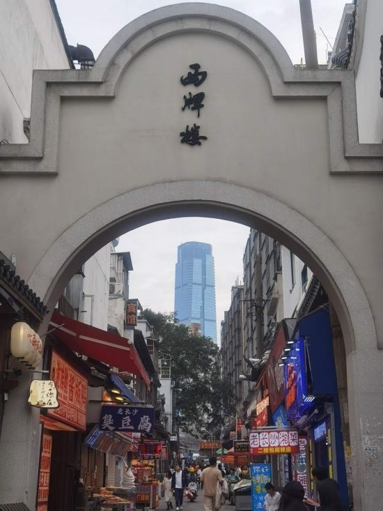 10月25日，太平老街街景。（本報記者 常雯宜攝）