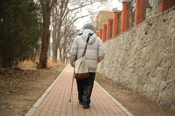 鐘萬勰院士在大連理工大學校園里。周學飛攝