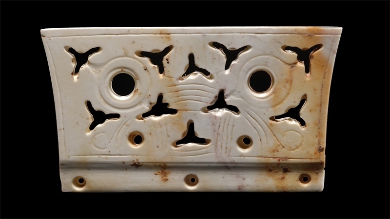 M106出土冠狀器。國(guó)家文物局供圖