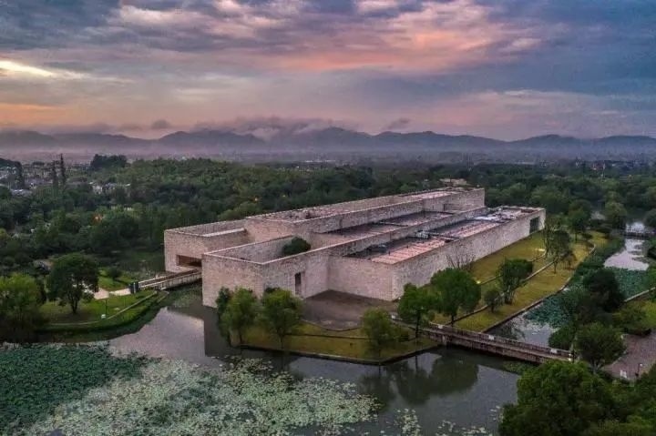 良渚博物院外景。圖源良渚古城微信公眾號(hào)