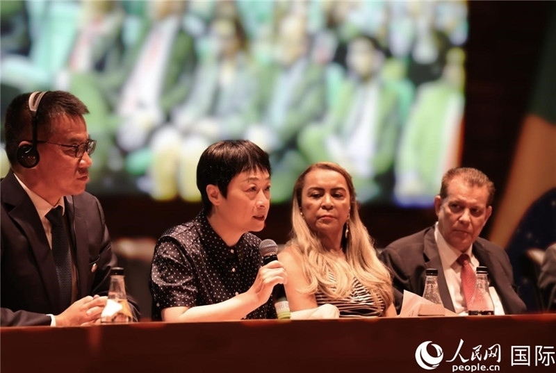 田敏出席論壇開(kāi)幕式并致辭。人民網(wǎng)記者 時(shí)元皓攝