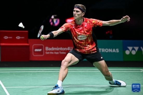 1月13日，安賽龍在比賽中。新華社記者 程一恒 攝