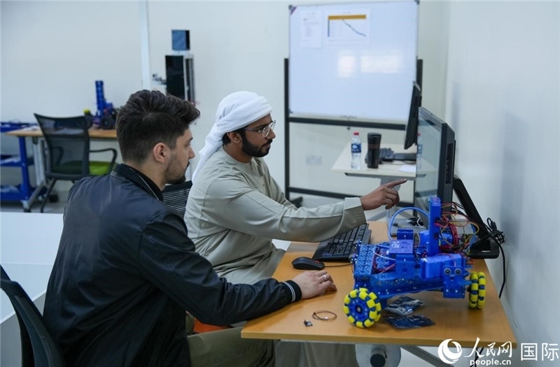 培訓中心展示。人民網(wǎng)塔里克·易卜拉欣攝