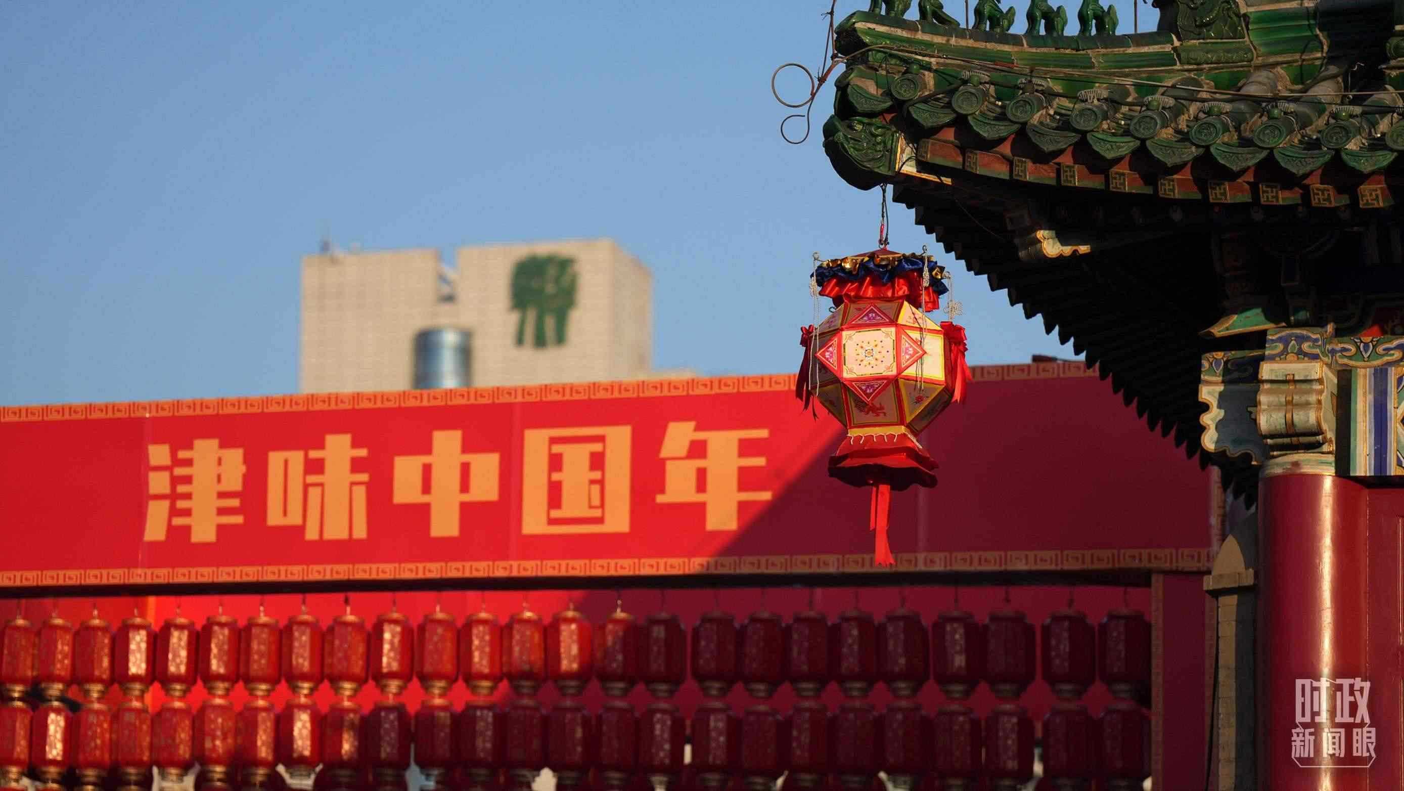 △天津街景。（總臺(tái)國廣記者李晉拍攝）