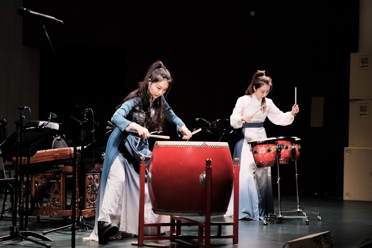 2024“歡樂春節(jié)”新春民族音樂會演出現(xiàn)場。于子恒攝