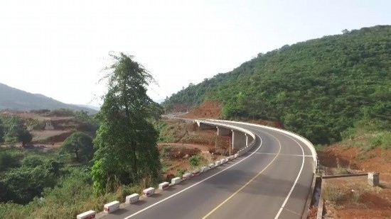 中塞友誼公路。