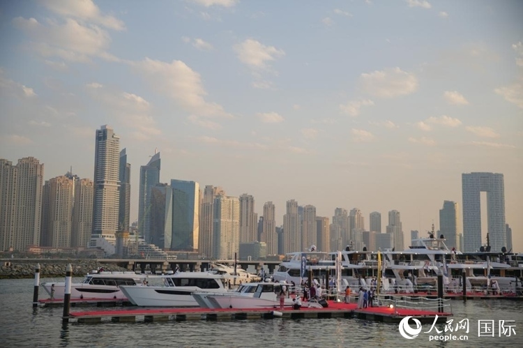 游艇展場景。人民網(wǎng) 塔里克·易卜拉欣攝