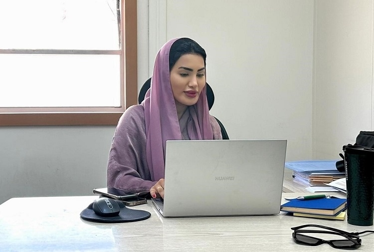 卡爾圖姆在工作中。中石化南京工程中東公司供圖