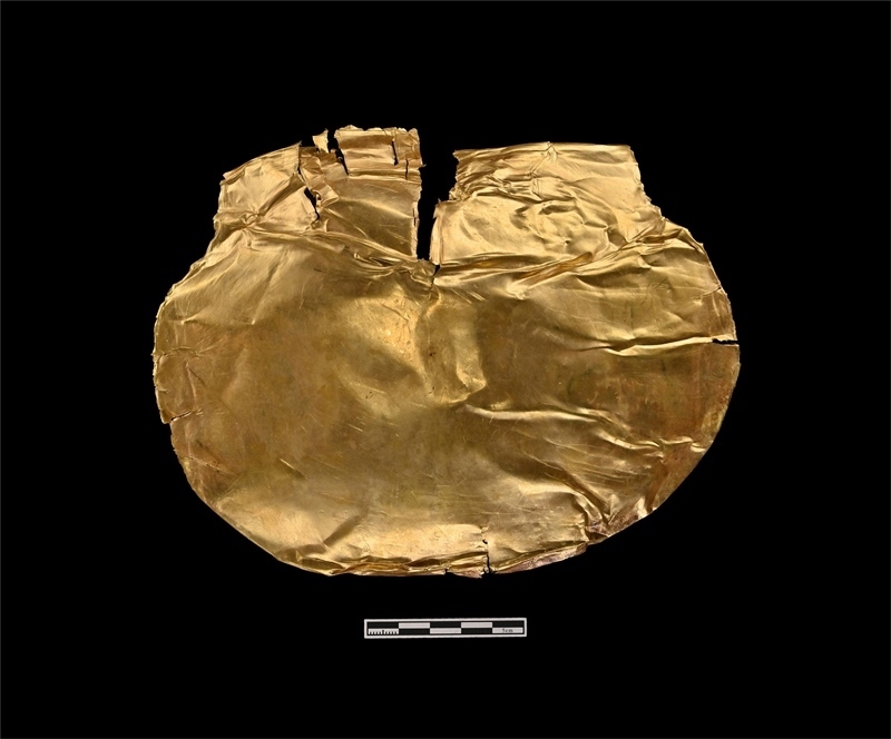 金覆面。中國(guó)文物報(bào)社供圖