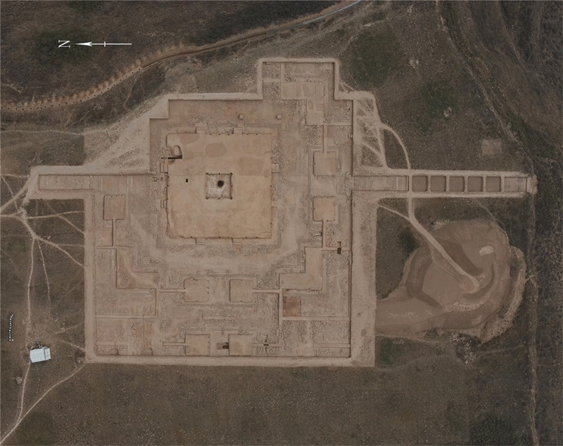 四角坪遺址平面圖。中國(guó)文物報(bào)社供圖