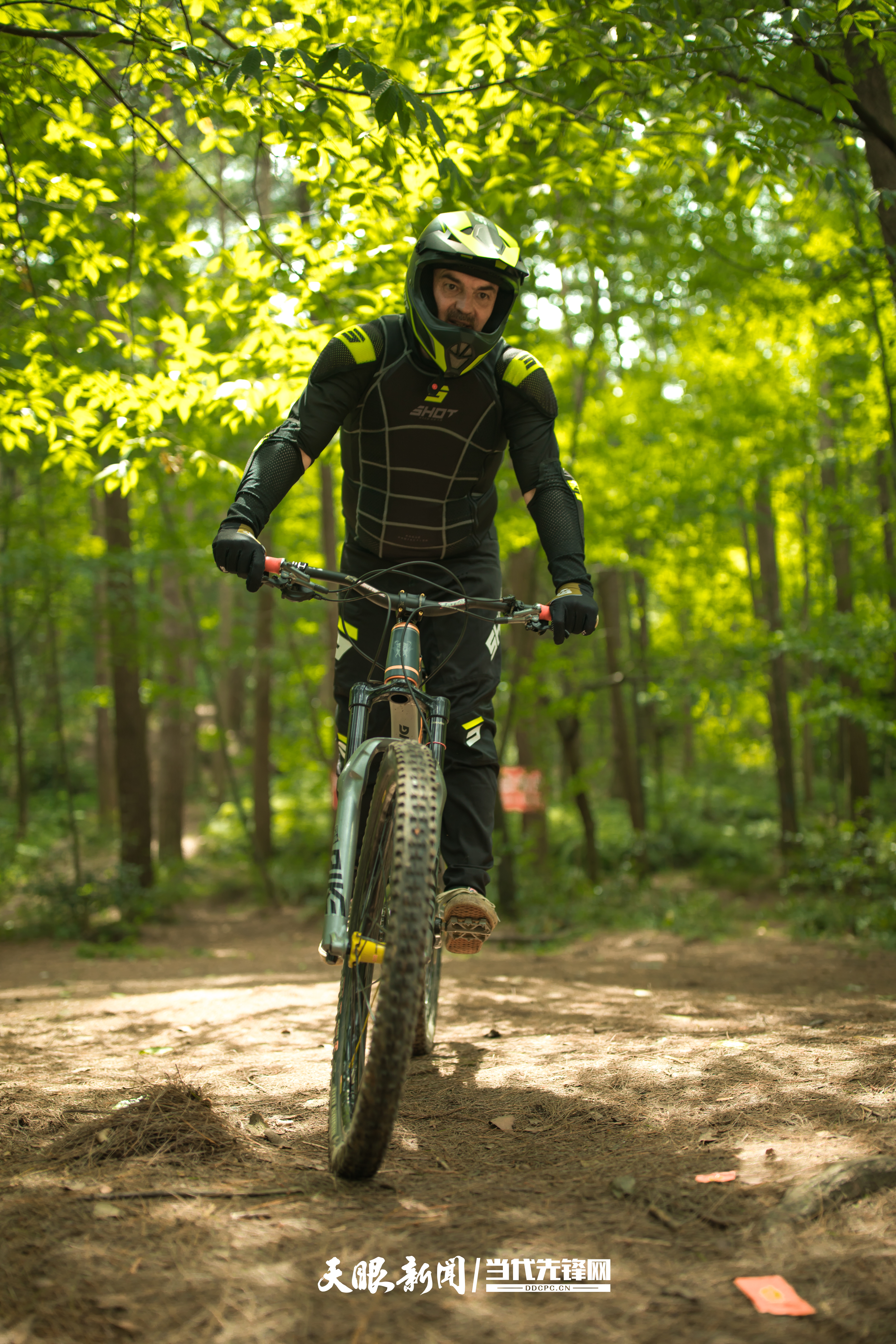 法國小輪車運動員弗雷德里克·摩爾。