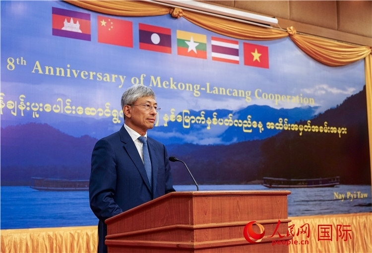 陳海大使致辭。人民網(wǎng)記者 謝佳君攝