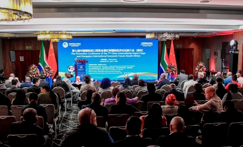 現(xiàn)場(chǎng)照片。（圖片來源：中國(guó)國(guó)際進(jìn)口博覽會(huì)官微）