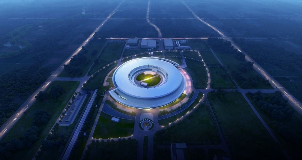 這是合肥先進(jìn)光源效果圖。