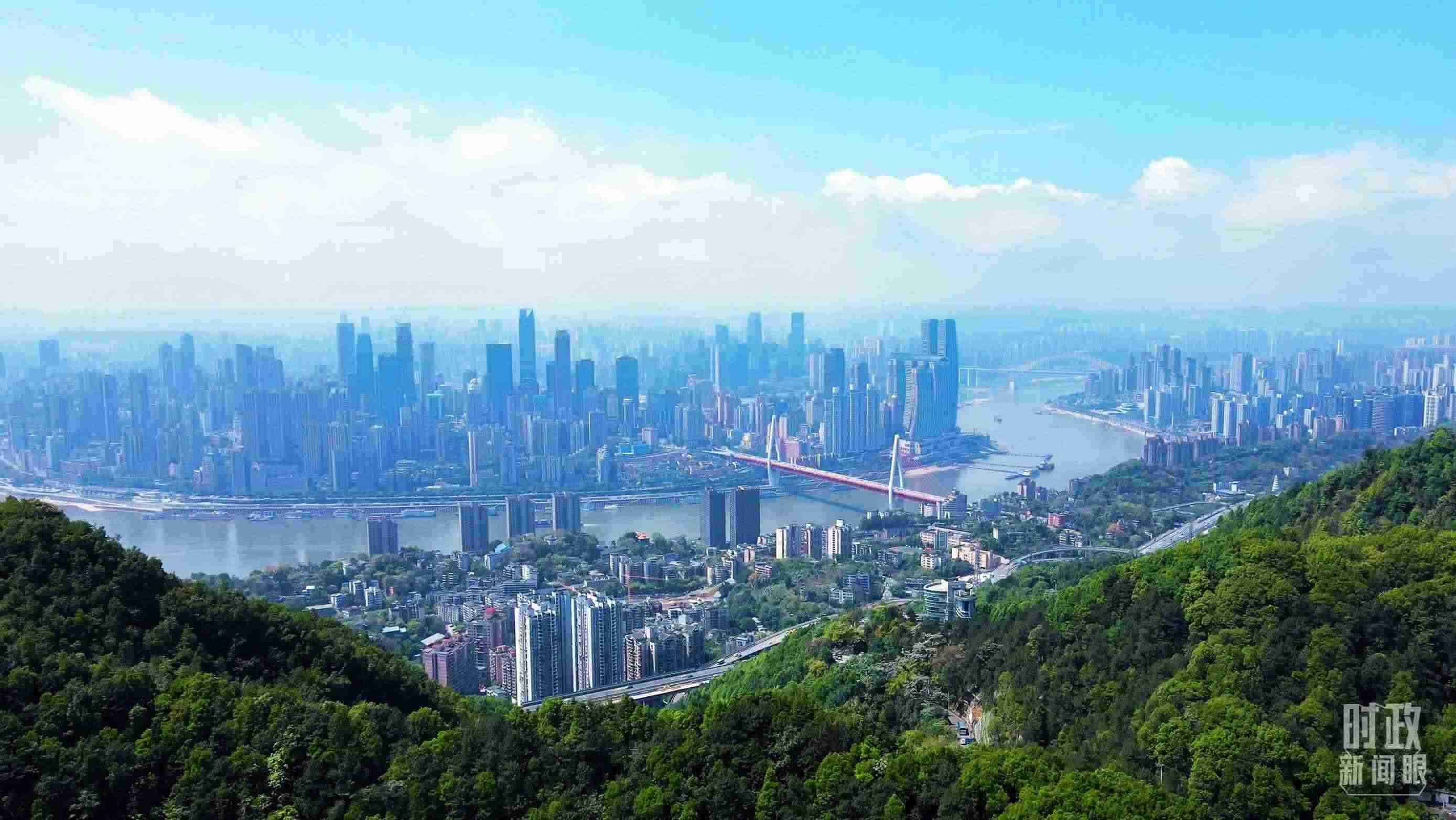 △重慶。（總臺記者謝鵬拍攝）