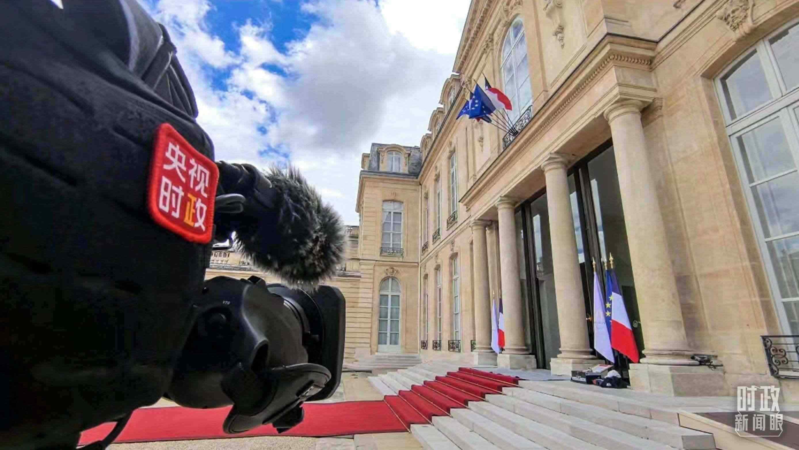 △愛(ài)麗舍宮。（總臺(tái)央視記者陸泓宇拍攝）