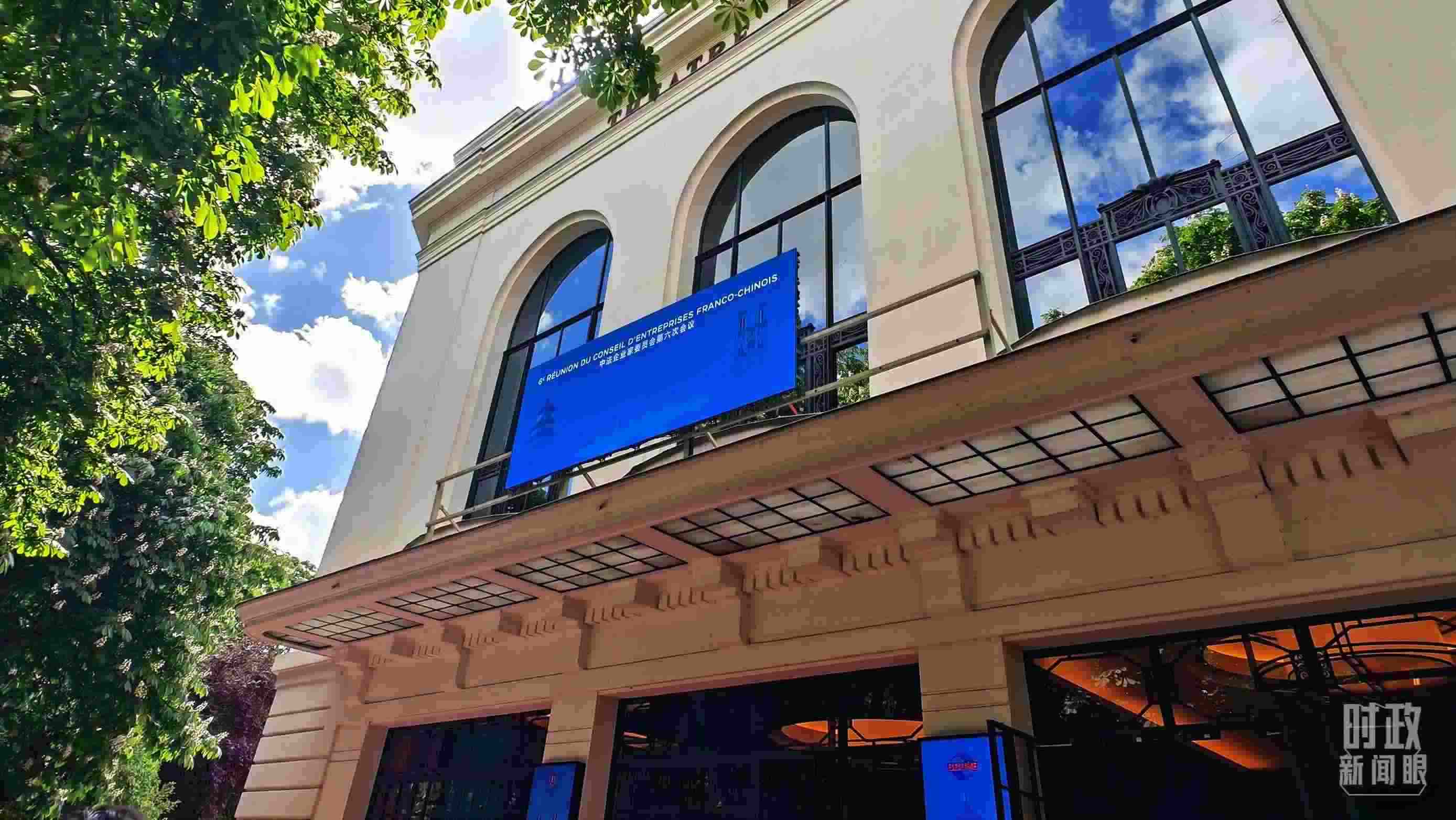 △馬里尼劇院。（總臺(tái)央廣記者馬喆拍攝）