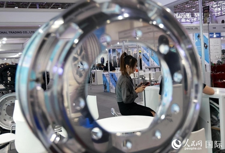 展會場景。人民網(wǎng)記者 管克江攝