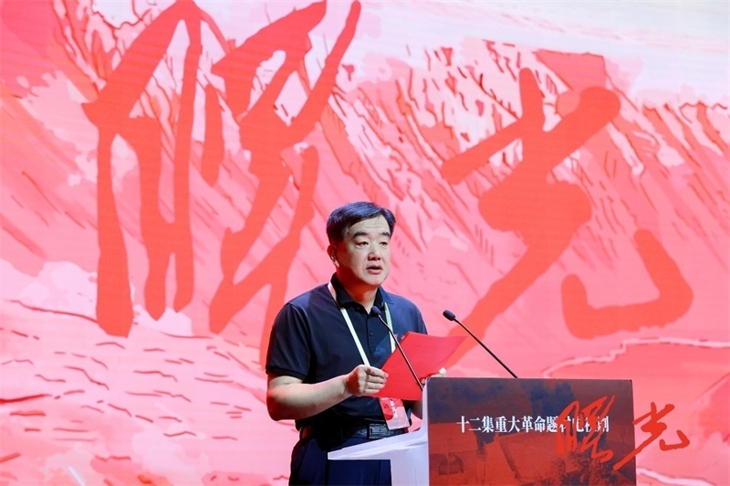 陜西省榆林市米脂縣委副書記、縣長楊樹森致辭