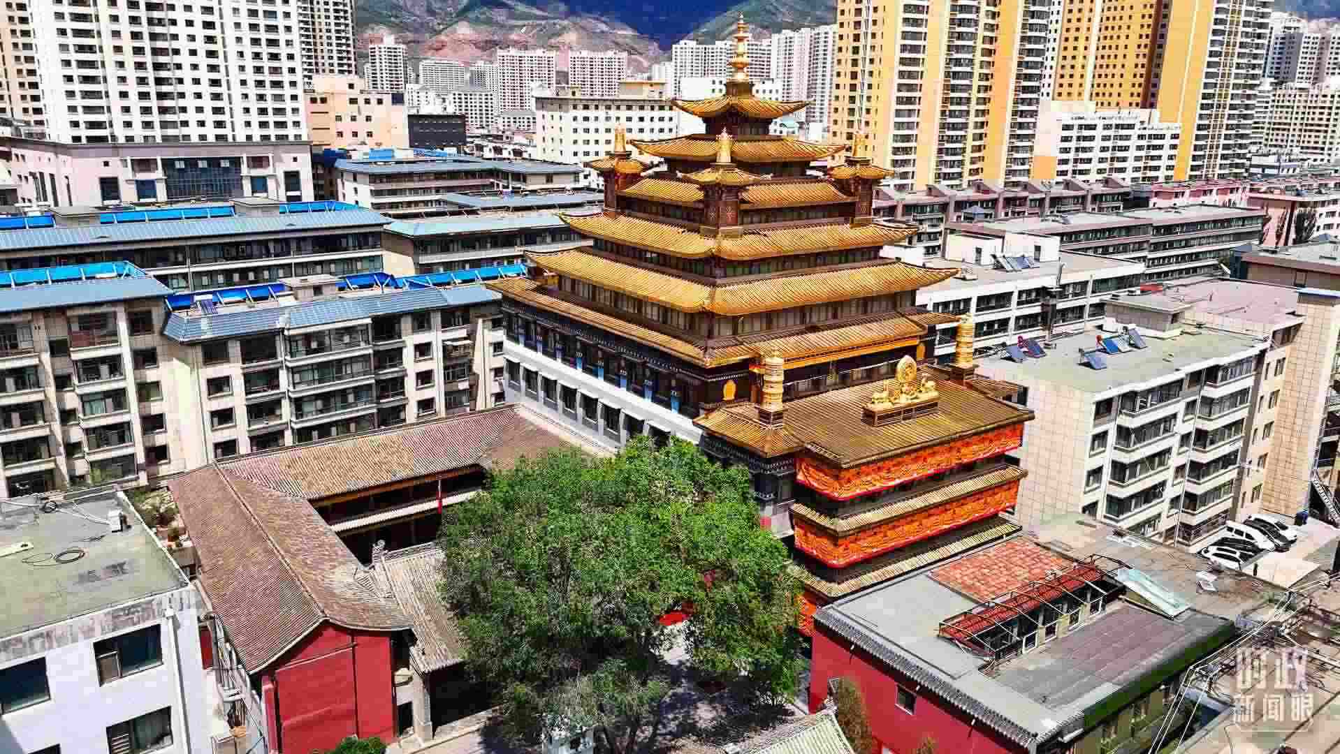 △宏覺寺。（總臺(tái)記者馬志原拍攝）