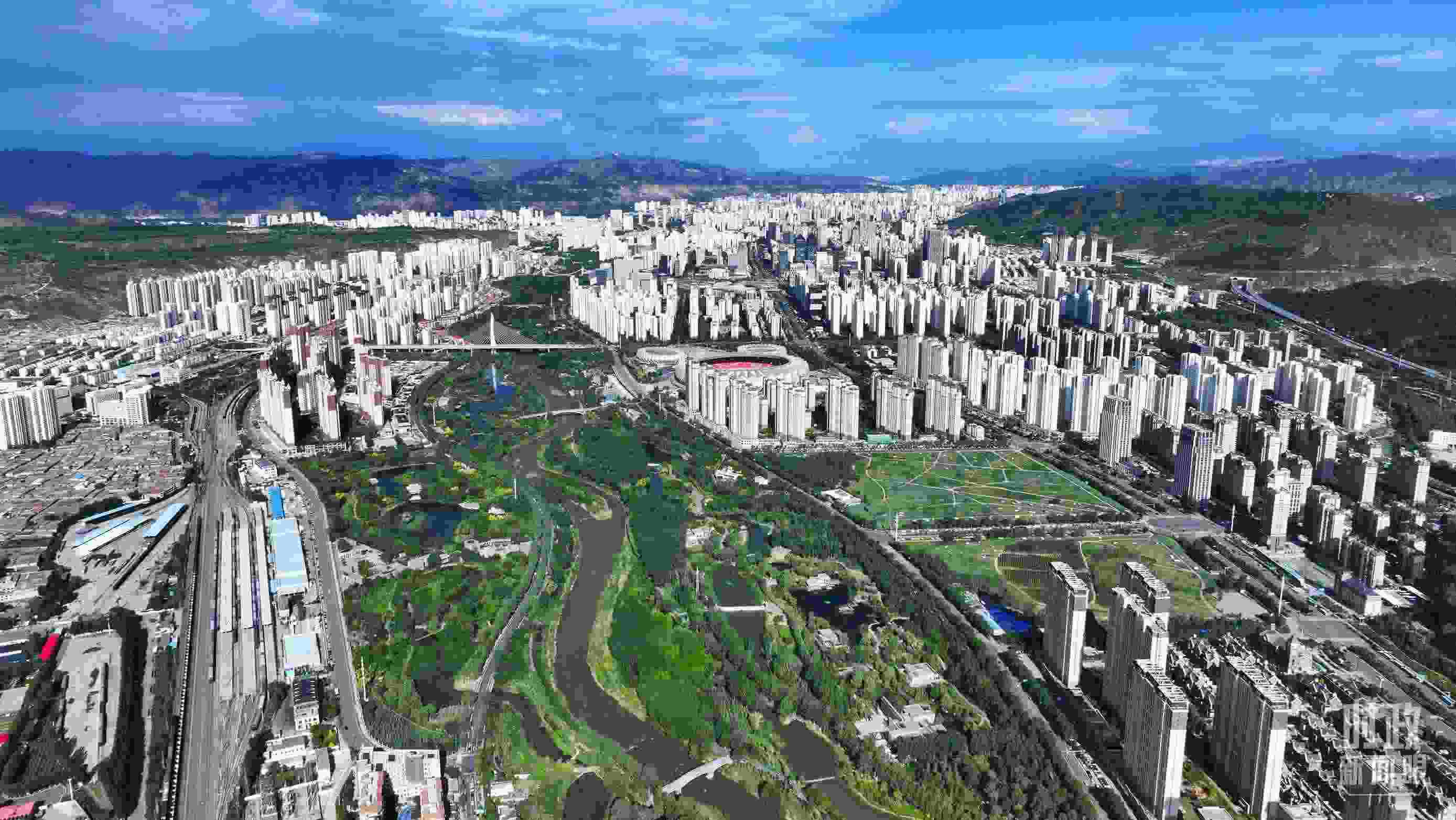 △青海西寧。（總臺(tái)央視記者范凱拍攝）