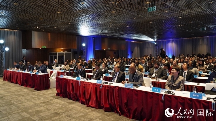 6月26日，北京—南非經(jīng)貿(mào)合作推介洽談會(huì)在約翰內(nèi)斯堡成功舉辦。人民網(wǎng) 劉暢攝