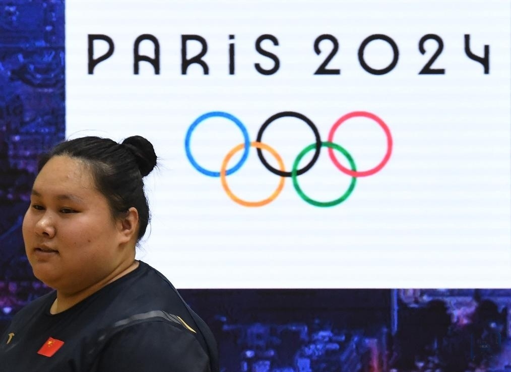 5月10日，國家隊選手李雯雯在訓練中。新華社記者 侯昭康 攝