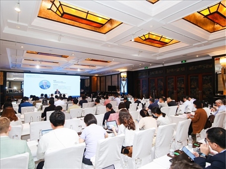 7月11日，由華陽海洋研究中心、中國南海研究院、中國國際法學(xué)會聯(lián)合撰寫的《南海仲裁案裁決再批駁》報告在北京發(fā)布。華陽海洋研究中心供圖