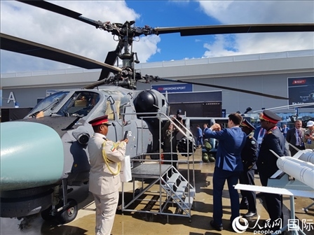 俄羅斯“軍隊-2024”國際軍事技術(shù)論壇現(xiàn)場。人民網(wǎng)記者 于宏建攝