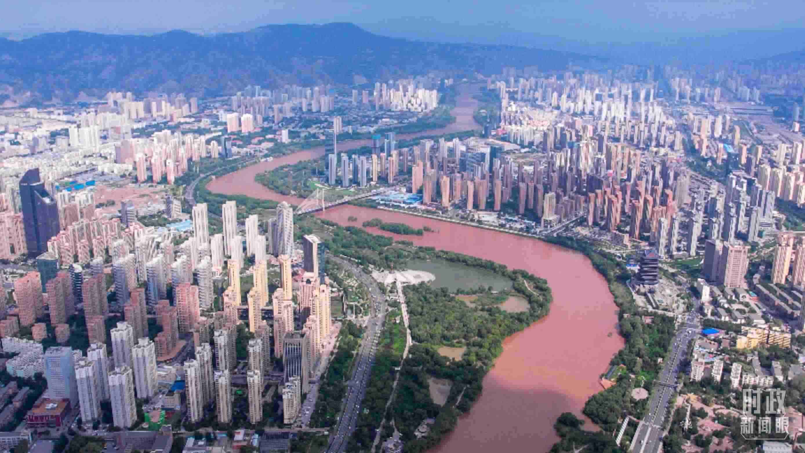 △蘭州。（總臺央視記者范凱拍攝）