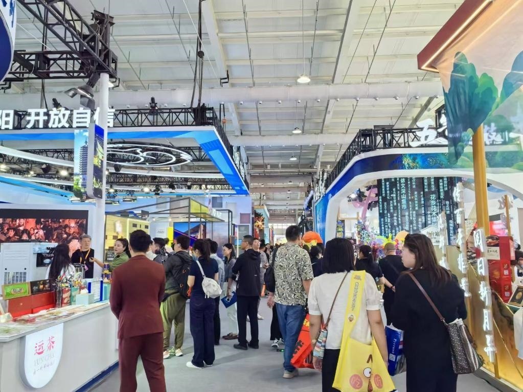 圖為2024年服貿(mào)會(huì)展區(qū)現(xiàn)場(chǎng)。 新華社記者 魏玉坤 攝