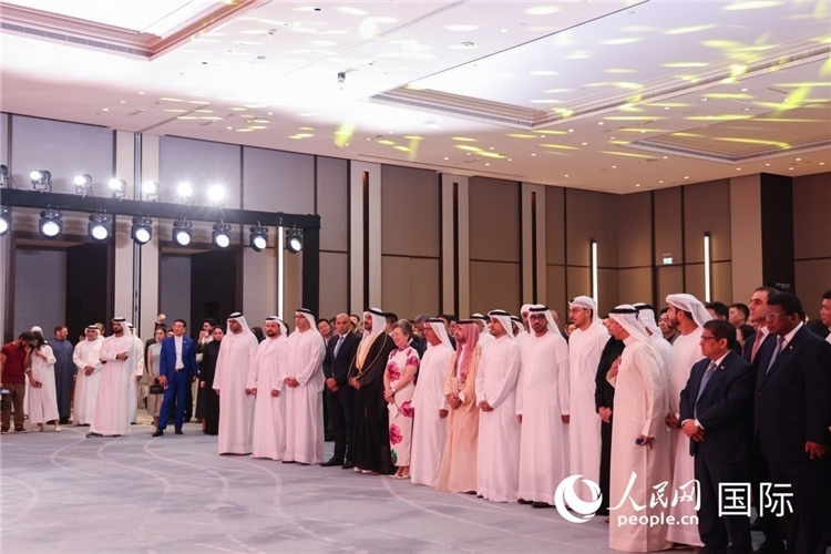 招待會(huì)現(xiàn)場。人民網(wǎng)記者任皓宇攝