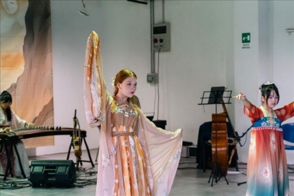 交流活動(dòng)現(xiàn)場(chǎng)。 中國(guó)駐意大利使館供圖